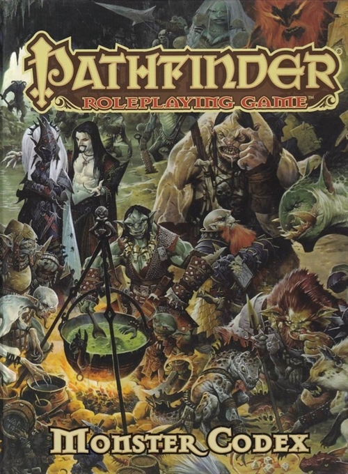Pathfinder - Monster Codex  (B Grade) (Genbrug)